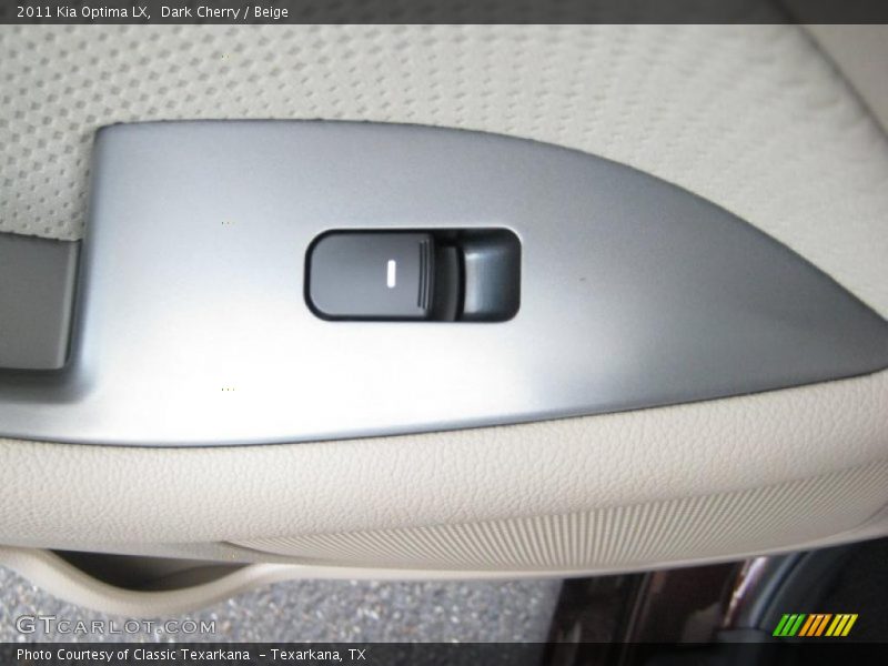 Dark Cherry / Beige 2011 Kia Optima LX