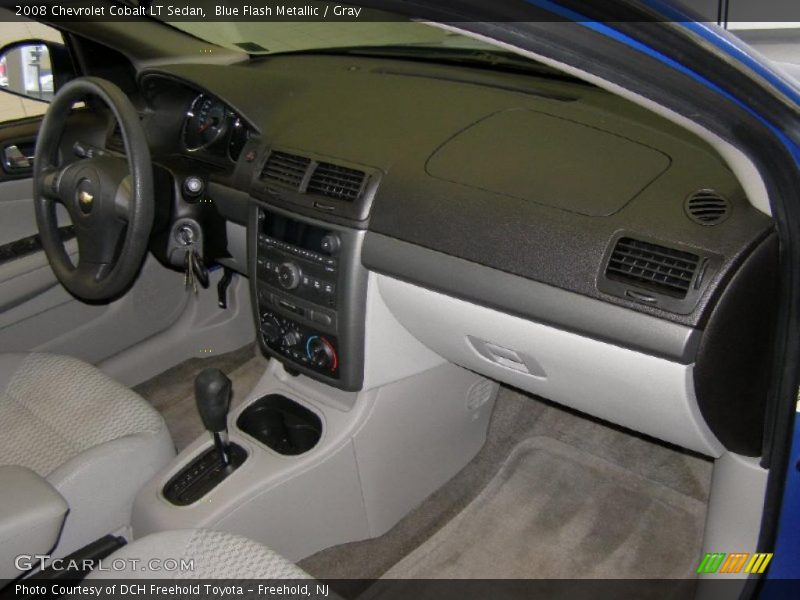 Blue Flash Metallic / Gray 2008 Chevrolet Cobalt LT Sedan