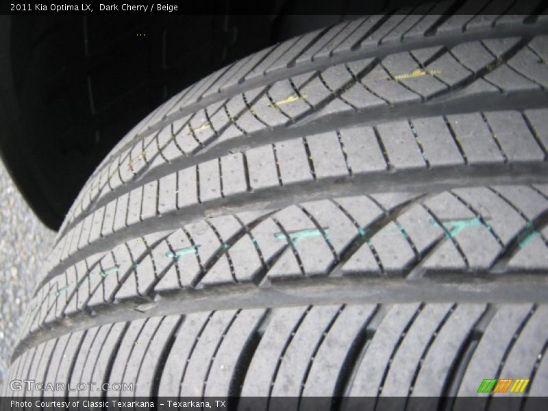 Dark Cherry / Beige 2011 Kia Optima LX