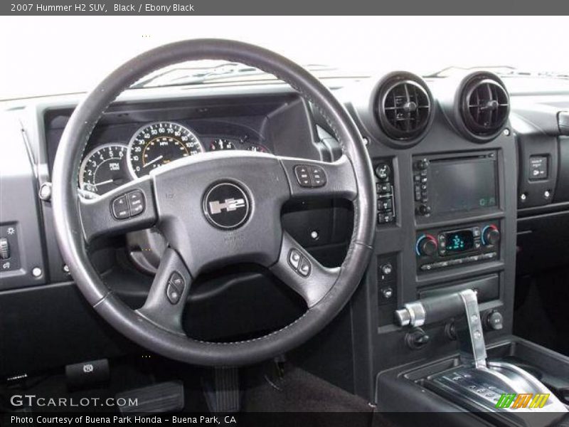 Dashboard of 2007 H2 SUV