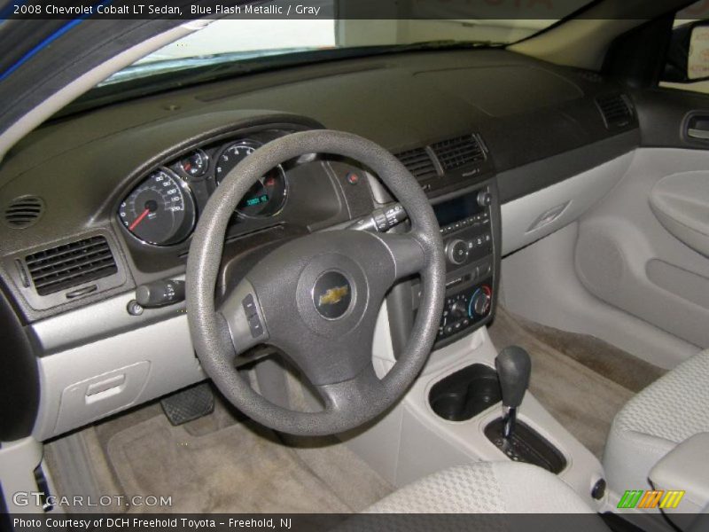 Blue Flash Metallic / Gray 2008 Chevrolet Cobalt LT Sedan