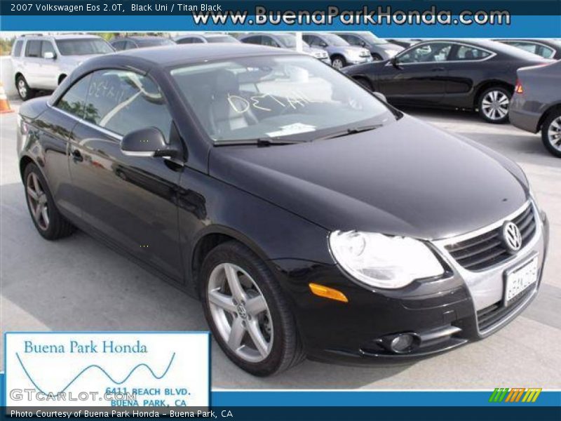 Black Uni / Titan Black 2007 Volkswagen Eos 2.0T