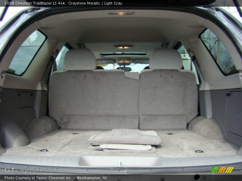 Graystone Metallic / Light Gray 2008 Chevrolet TrailBlazer LS 4x4