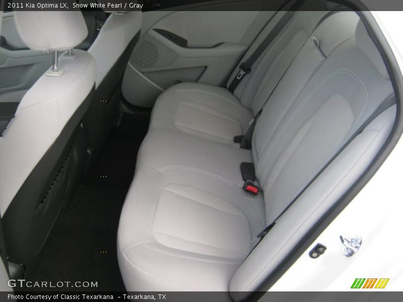  2011 Optima LX Gray Interior