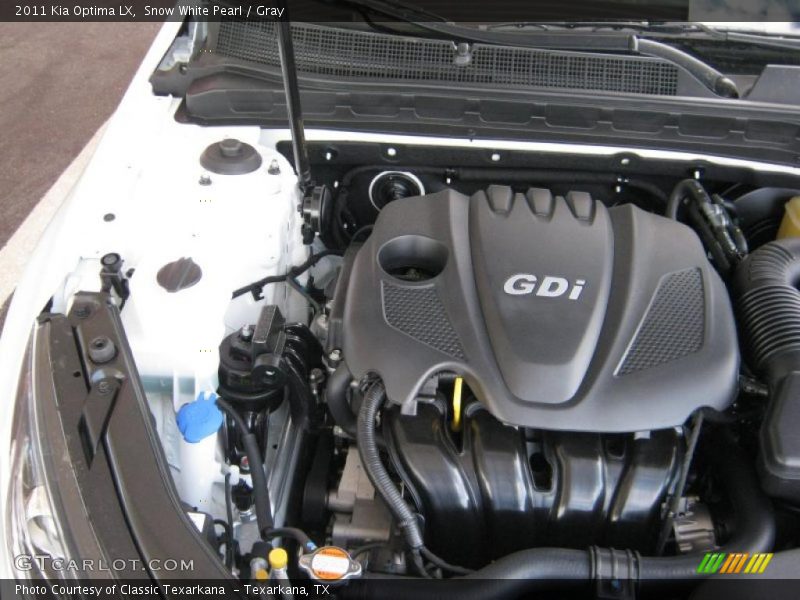  2011 Optima LX Engine - 2.4 Liter GDi DOHC 16-Valve VVT 4 Cylinder