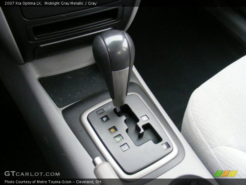 Midnight Gray Metallic / Gray 2007 Kia Optima LX