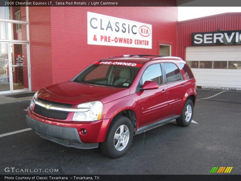 Salsa Red Metallic / Light Cashmere 2006 Chevrolet Equinox LT