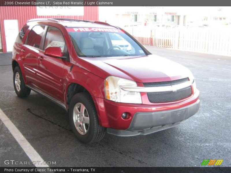 Salsa Red Metallic / Light Cashmere 2006 Chevrolet Equinox LT