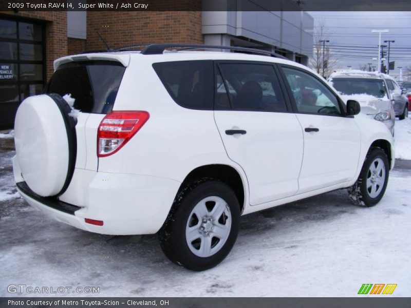 Super White / Ash Gray 2009 Toyota RAV4 I4