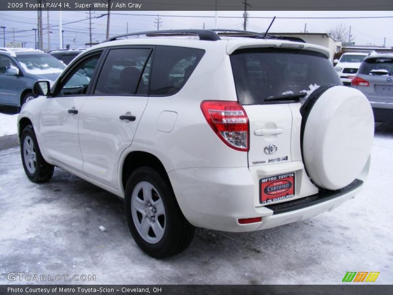 Super White / Ash Gray 2009 Toyota RAV4 I4