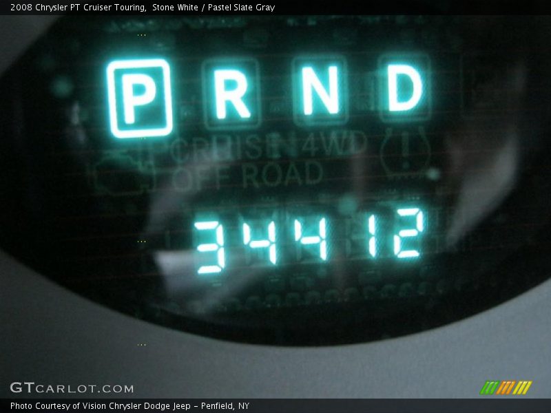 Stone White / Pastel Slate Gray 2008 Chrysler PT Cruiser Touring