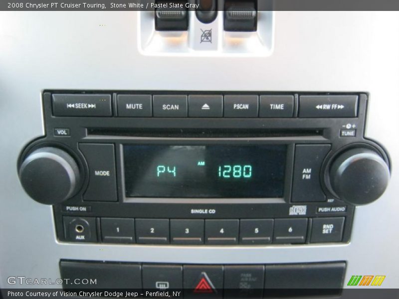 Stone White / Pastel Slate Gray 2008 Chrysler PT Cruiser Touring