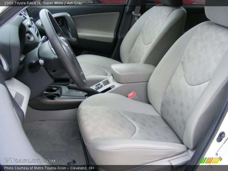 Super White / Ash Gray 2009 Toyota RAV4 I4