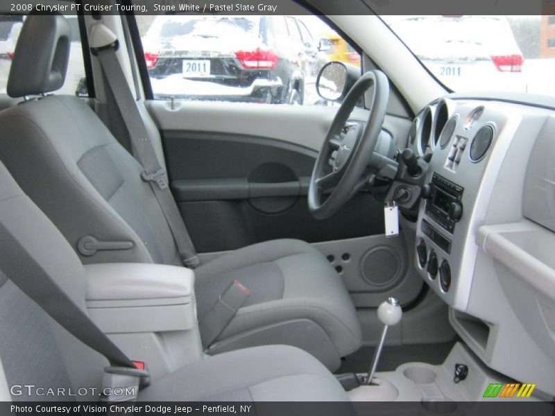 Stone White / Pastel Slate Gray 2008 Chrysler PT Cruiser Touring