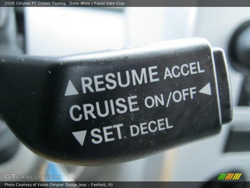 Stone White / Pastel Slate Gray 2008 Chrysler PT Cruiser Touring