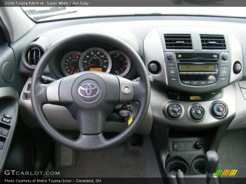 Super White / Ash Gray 2009 Toyota RAV4 I4