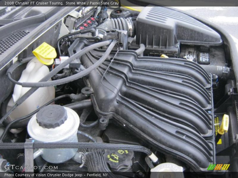 Stone White / Pastel Slate Gray 2008 Chrysler PT Cruiser Touring