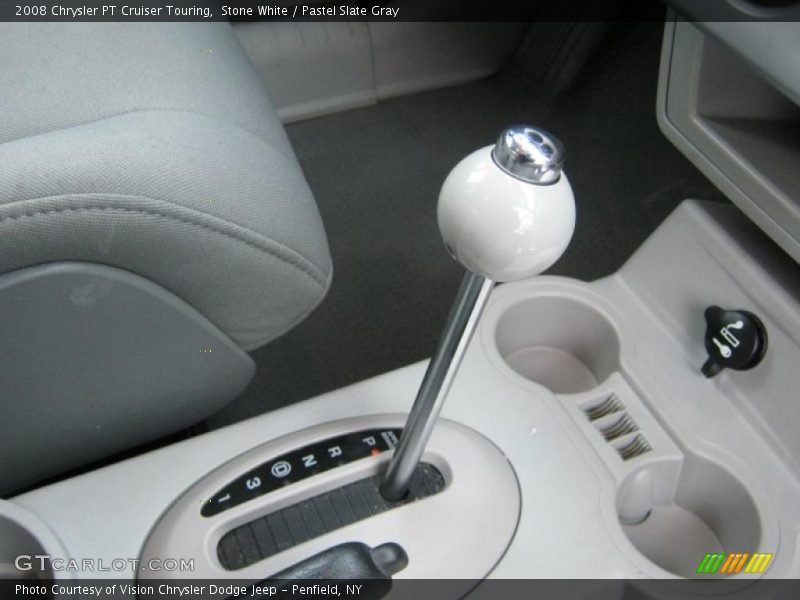 Stone White / Pastel Slate Gray 2008 Chrysler PT Cruiser Touring