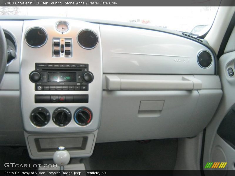 Stone White / Pastel Slate Gray 2008 Chrysler PT Cruiser Touring