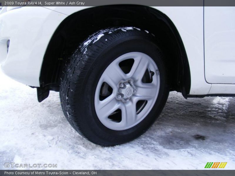 Super White / Ash Gray 2009 Toyota RAV4 I4