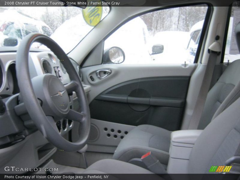 Stone White / Pastel Slate Gray 2008 Chrysler PT Cruiser Touring