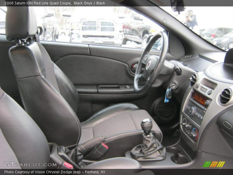  2006 ION Red Line Quad Coupe Black Interior