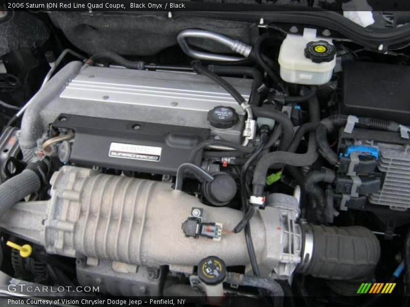  2006 ION Red Line Quad Coupe Engine - 2.0 Liter Supercharged DOHC 16-Valve Ecotec 4 Cylinder