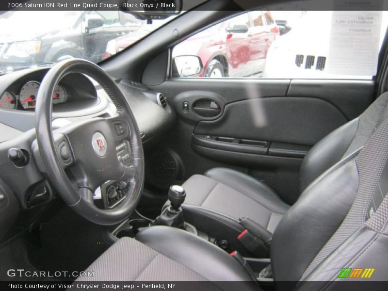  2006 ION Red Line Quad Coupe Black Interior