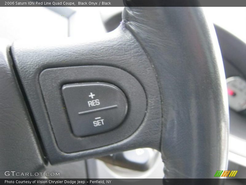 Black Onyx / Black 2006 Saturn ION Red Line Quad Coupe
