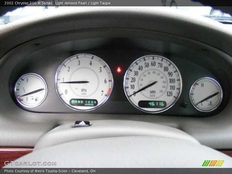  2002 300 M Sedan M Sedan Gauges