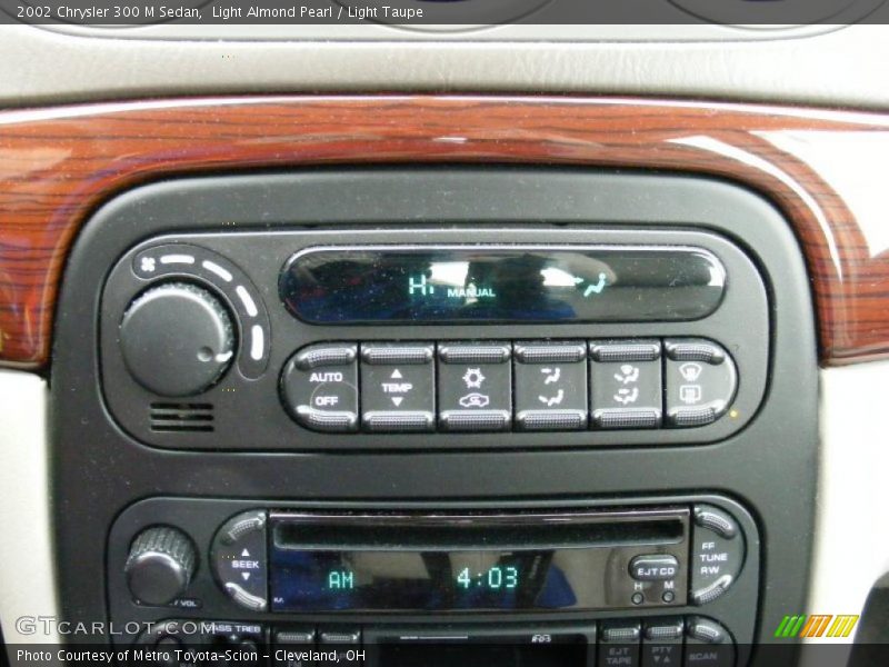 Controls of 2002 300 M Sedan