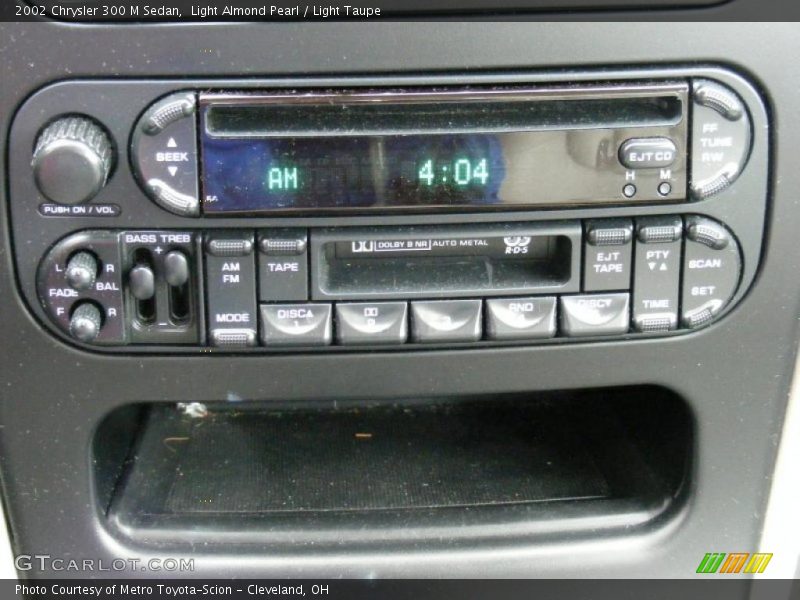 Controls of 2002 300 M Sedan