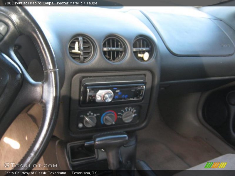 Pewter Metallic / Taupe 2001 Pontiac Firebird Coupe