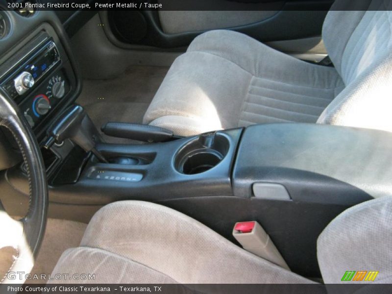 Pewter Metallic / Taupe 2001 Pontiac Firebird Coupe