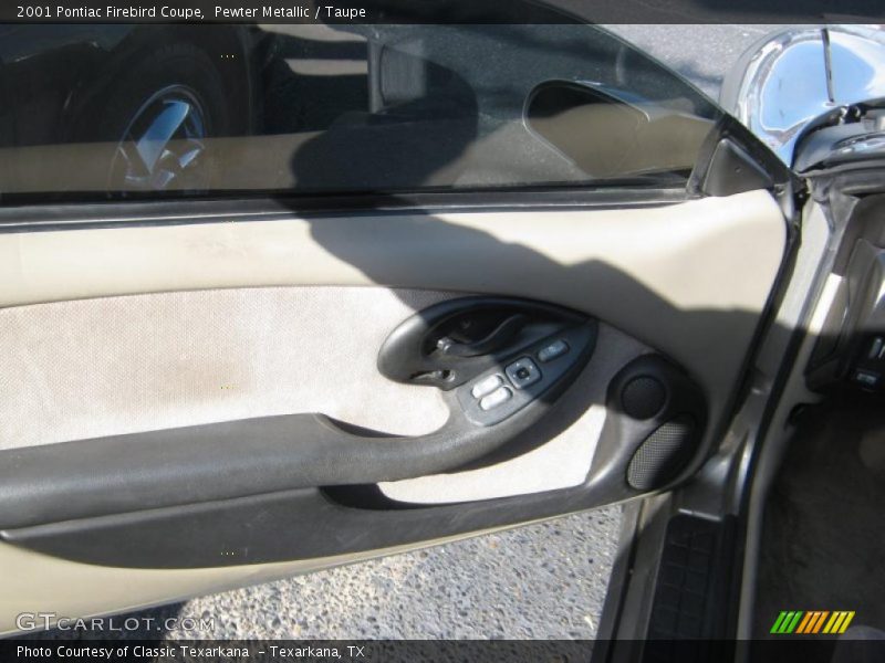 Pewter Metallic / Taupe 2001 Pontiac Firebird Coupe