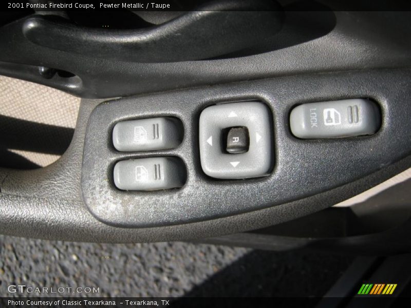 Pewter Metallic / Taupe 2001 Pontiac Firebird Coupe