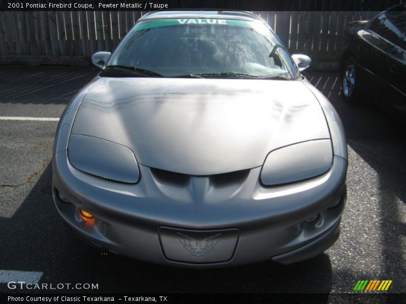 Pewter Metallic / Taupe 2001 Pontiac Firebird Coupe