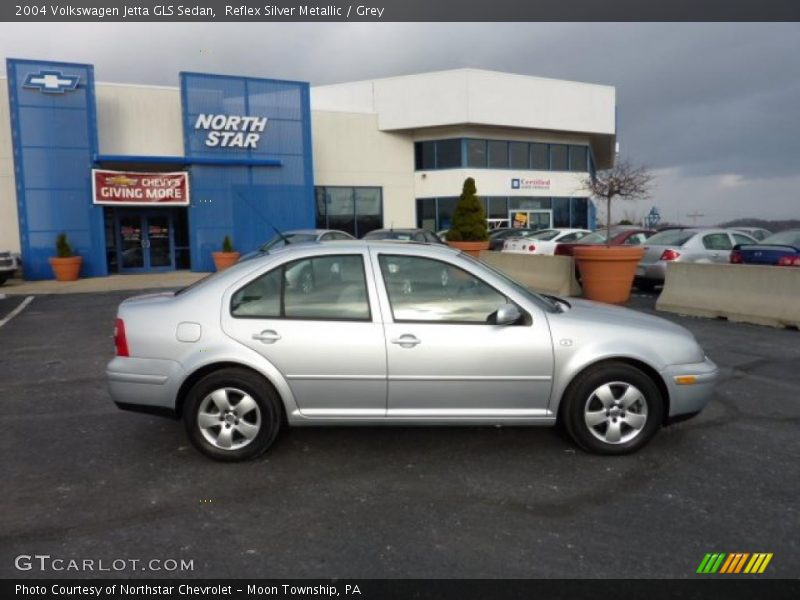 Reflex Silver Metallic / Grey 2004 Volkswagen Jetta GLS Sedan