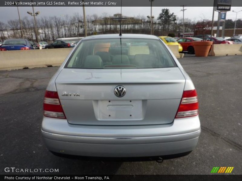 Reflex Silver Metallic / Grey 2004 Volkswagen Jetta GLS Sedan