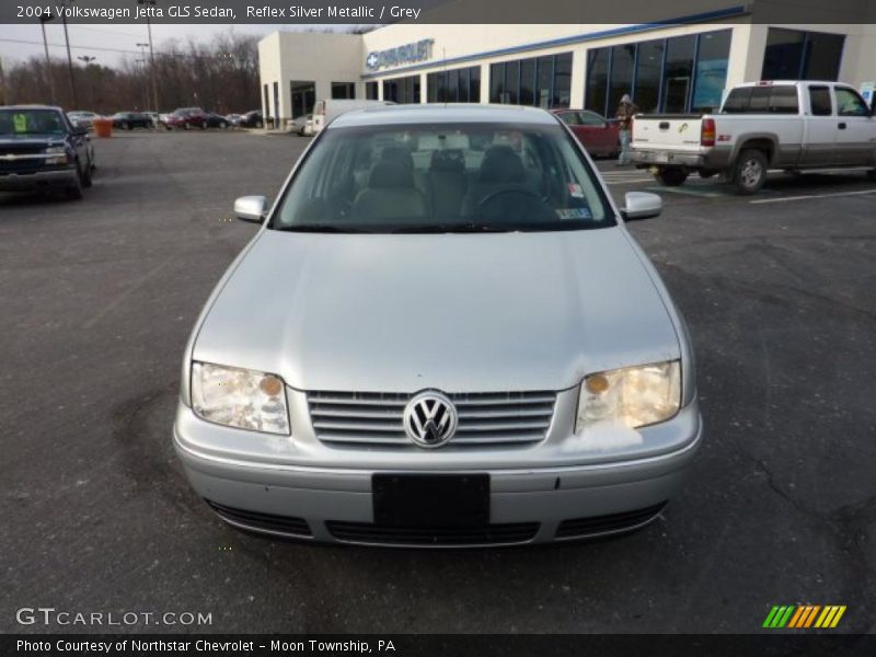 Reflex Silver Metallic / Grey 2004 Volkswagen Jetta GLS Sedan