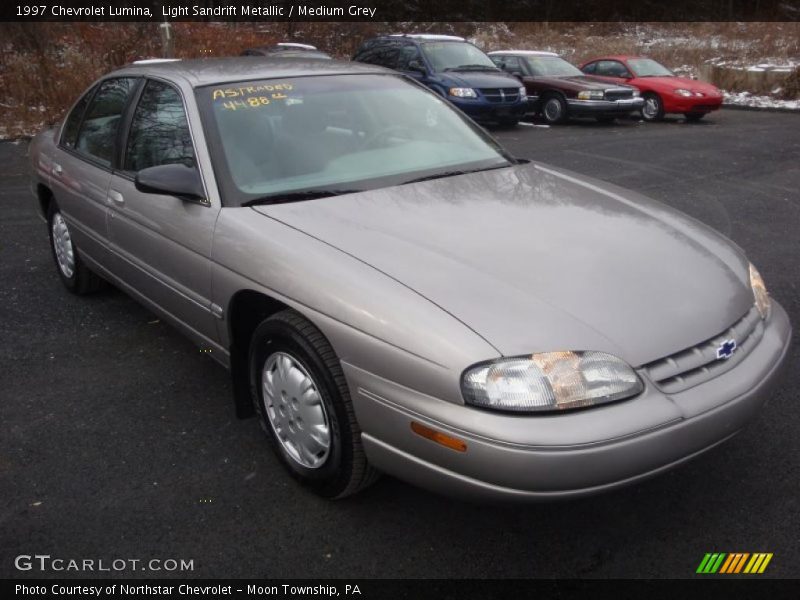 Light Sandrift Metallic / Medium Grey 1997 Chevrolet Lumina