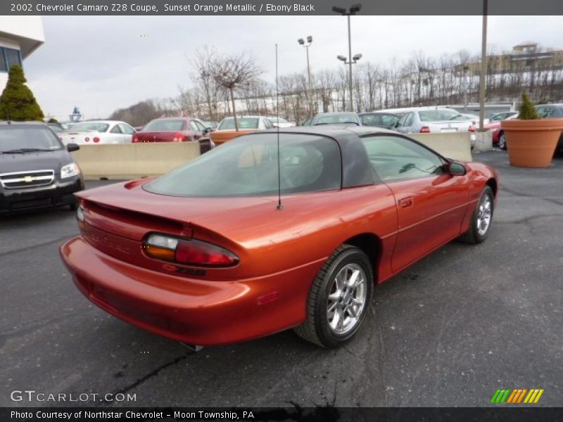  2002 Camaro Z28 Coupe Sunset Orange Metallic