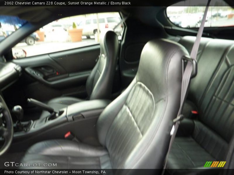  2002 Camaro Z28 Coupe Ebony Black Interior