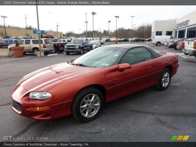 Front 3/4 View of 2002 Camaro Z28 Coupe