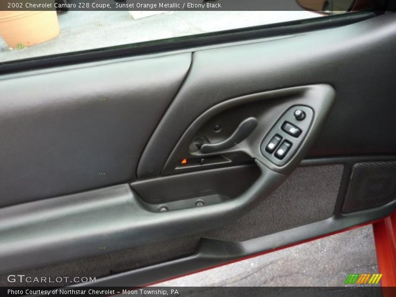 Door Panel of 2002 Camaro Z28 Coupe