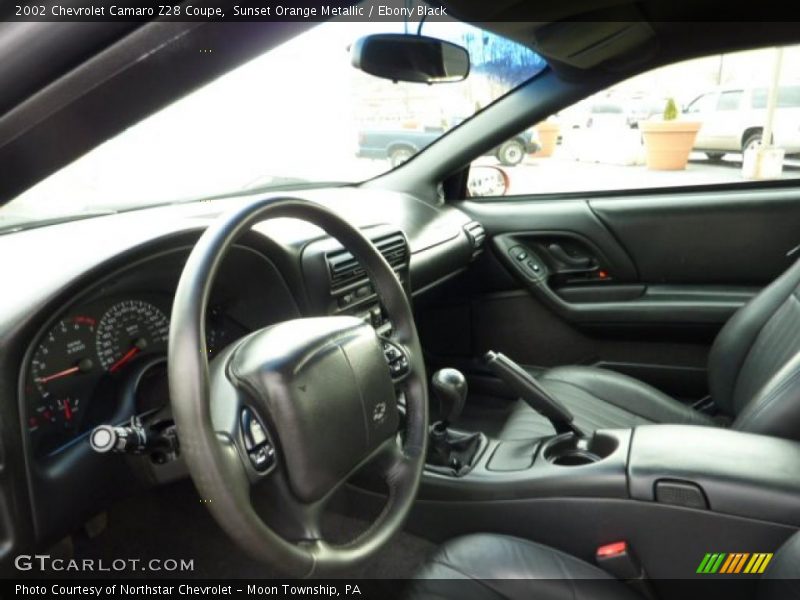  2002 Camaro Z28 Coupe Ebony Black Interior