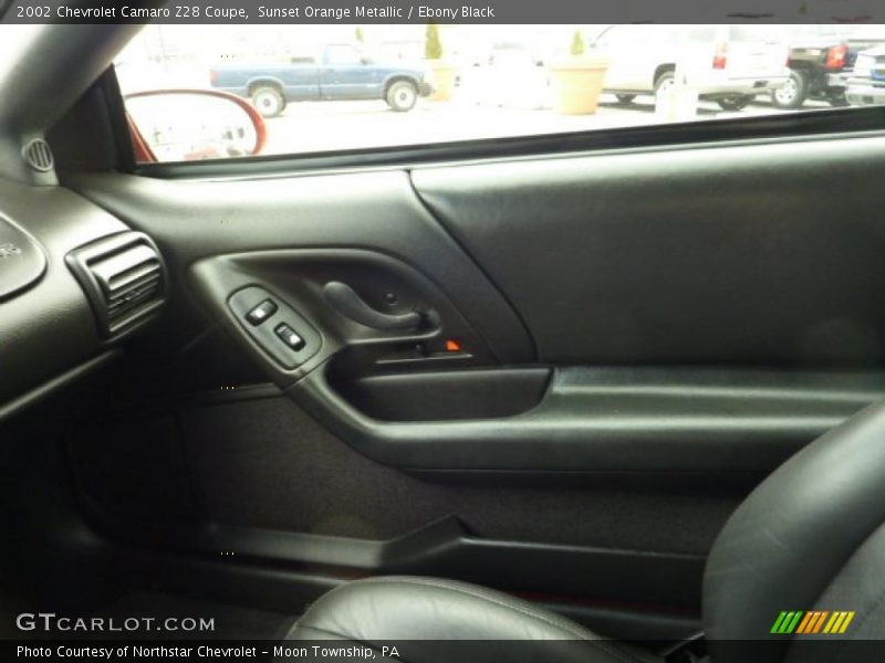 Sunset Orange Metallic / Ebony Black 2002 Chevrolet Camaro Z28 Coupe
