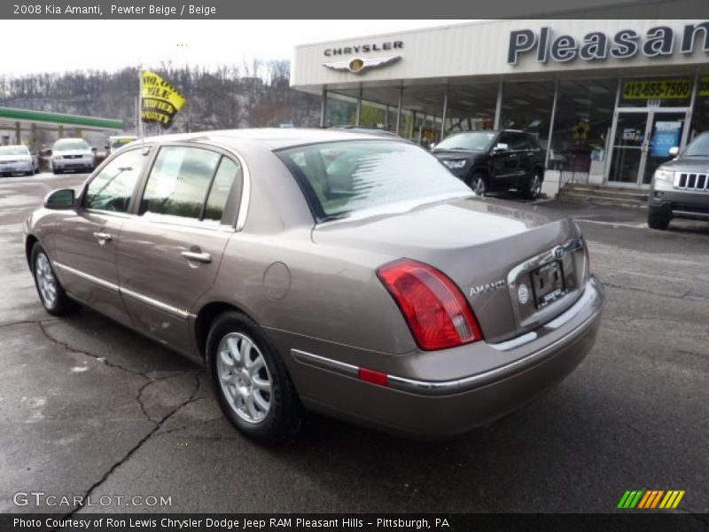 Pewter Beige / Beige 2008 Kia Amanti