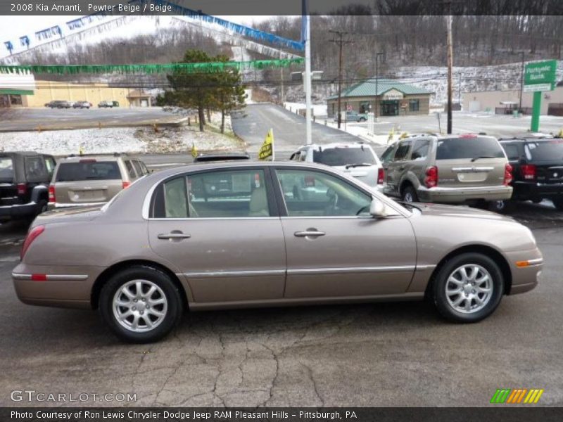 Pewter Beige / Beige 2008 Kia Amanti