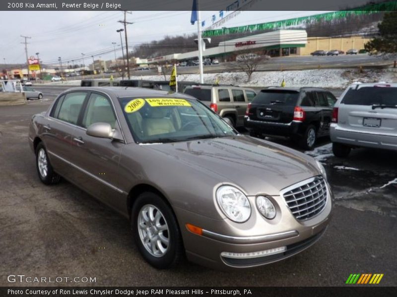 Pewter Beige / Beige 2008 Kia Amanti
